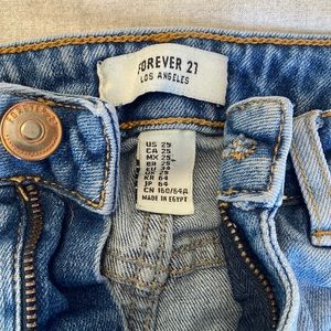 Forever 21 Jean shorts